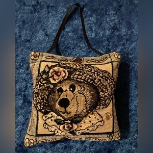 Boyd’s Bears tapestry pillow door hanger